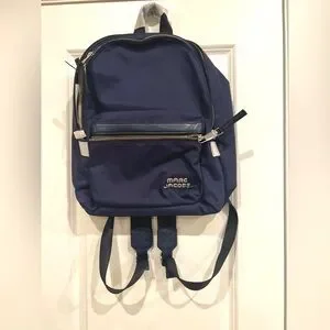 Marc Jacobs Navy Blue Nylon Backpack with leather trim NWT Marc Jacobs Men main image 2